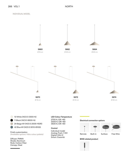 Vibia 660 Vibia Lighting - Vibia | Catalogue - 2024 - Vol 1 + Vol 2 - Page 290-291