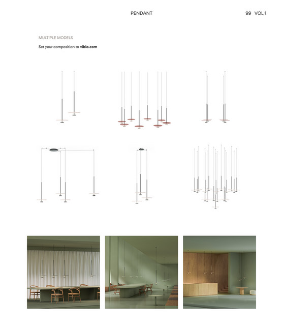 Vibia Booth Vibia Lighting - Vibia | Catalogue - 2024 - Vol 1 + Vol 2 - Page 122-123