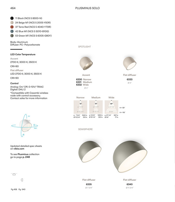 Vibia Lighting - General Catalog - USA & Canada - 2025 - Page 508-509